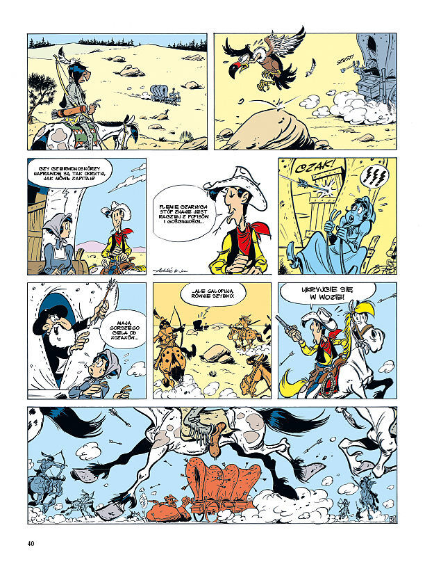 Lucky Luke - 80 - Ziemia obiecana