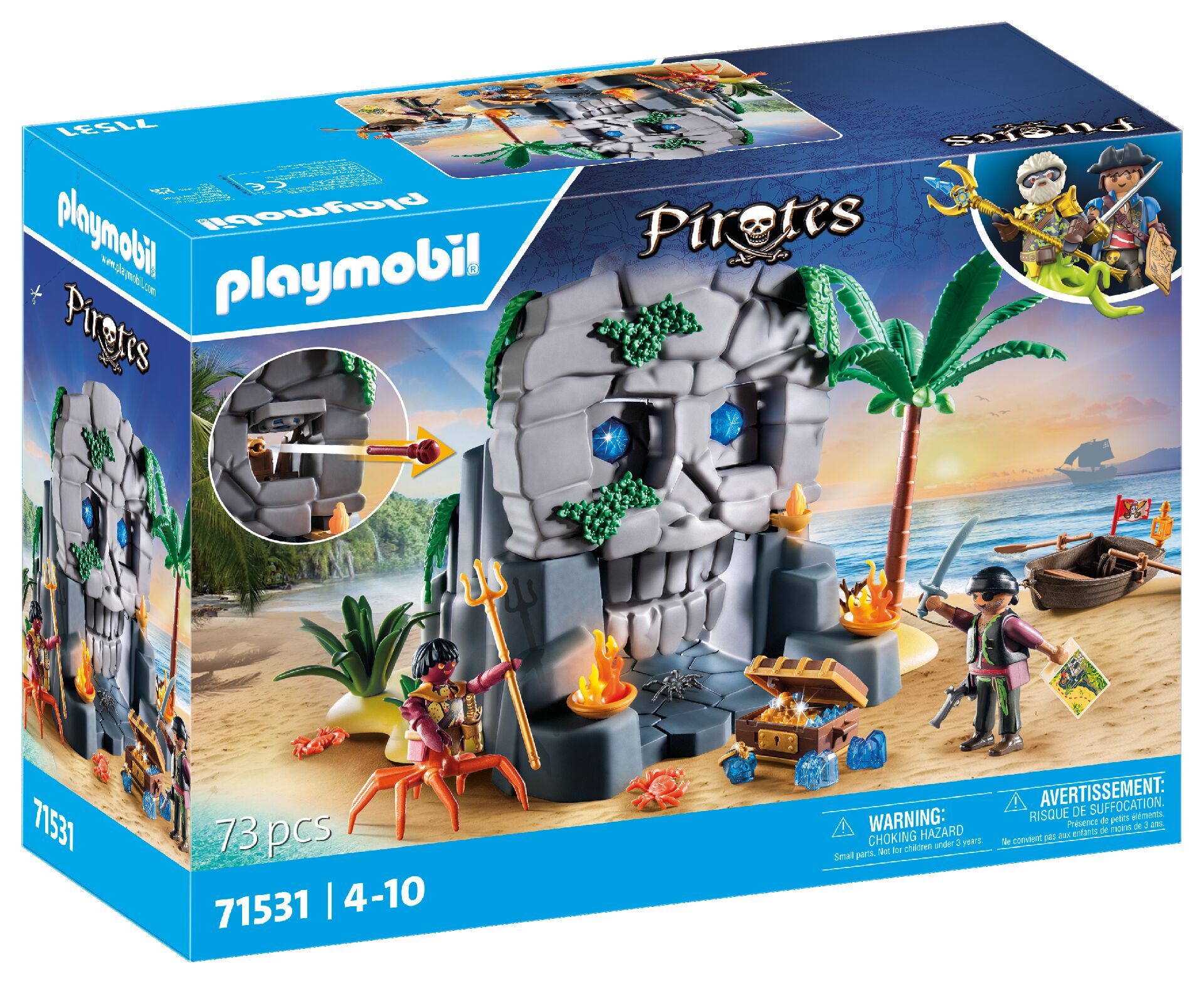 Playmobil Wyspa trupiej czaszki 71531
