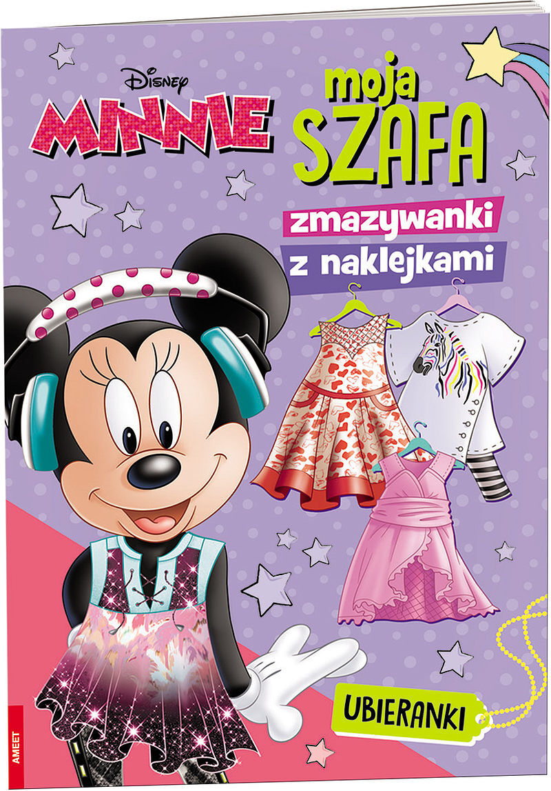 Minnie moja szafa zmazywanki z naklejkami ssn-9102