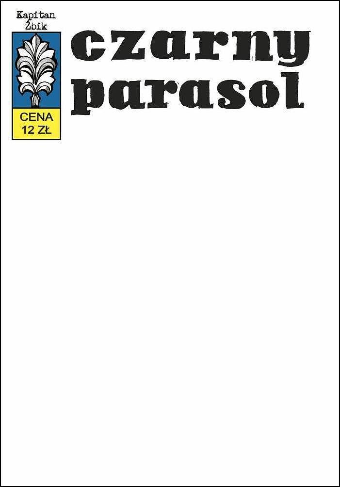 Kapitan Żbik - 18 - Czarny parasol (okładka blank)