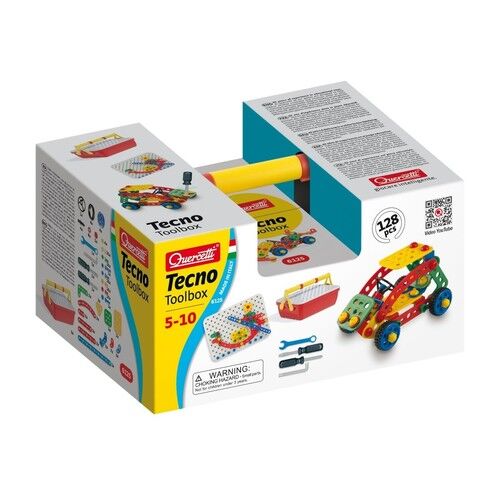 Zestaw konstrukcyjny Tecno Toolbox Auto 128 elementów