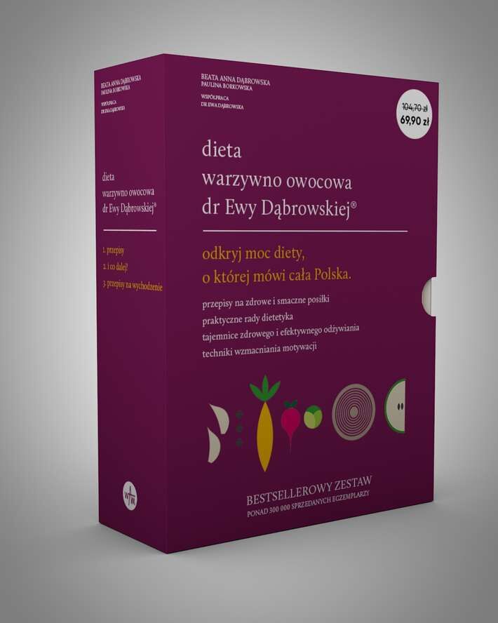 Pakiet dieta warzywno-owocowa dr ewy dąbrowskiej