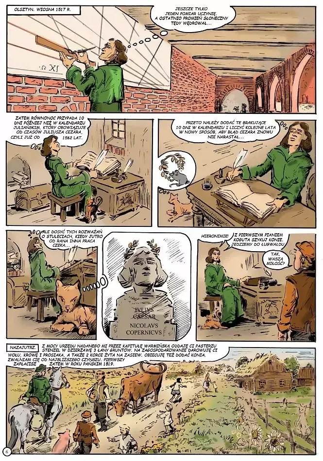 Wędrówki z Mikołajem Kopernikiem