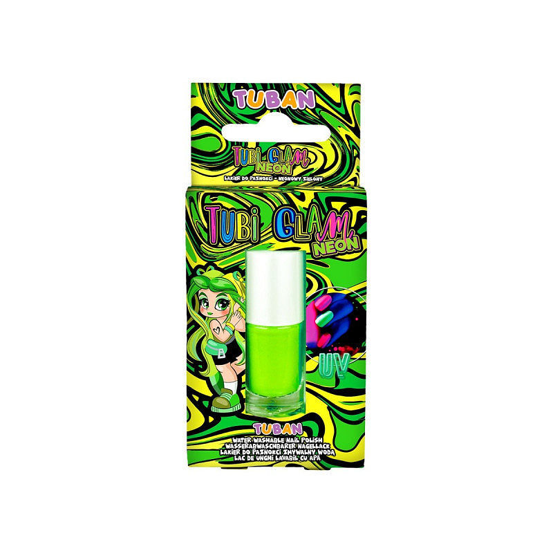 Lakier do paznokci tubi glam neon zielony neon