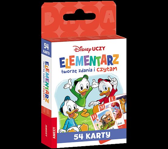 Disney Uczy Karty do elementarza Tworzę zdania i czytam UEK-9301