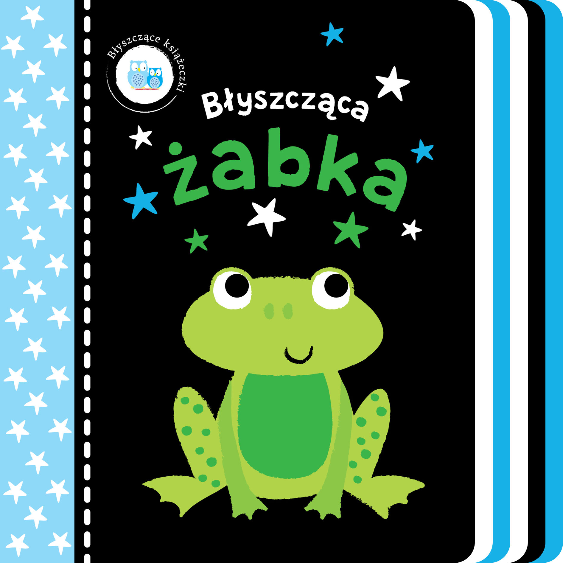 Błyszcząca żabka błyszczące książeczki