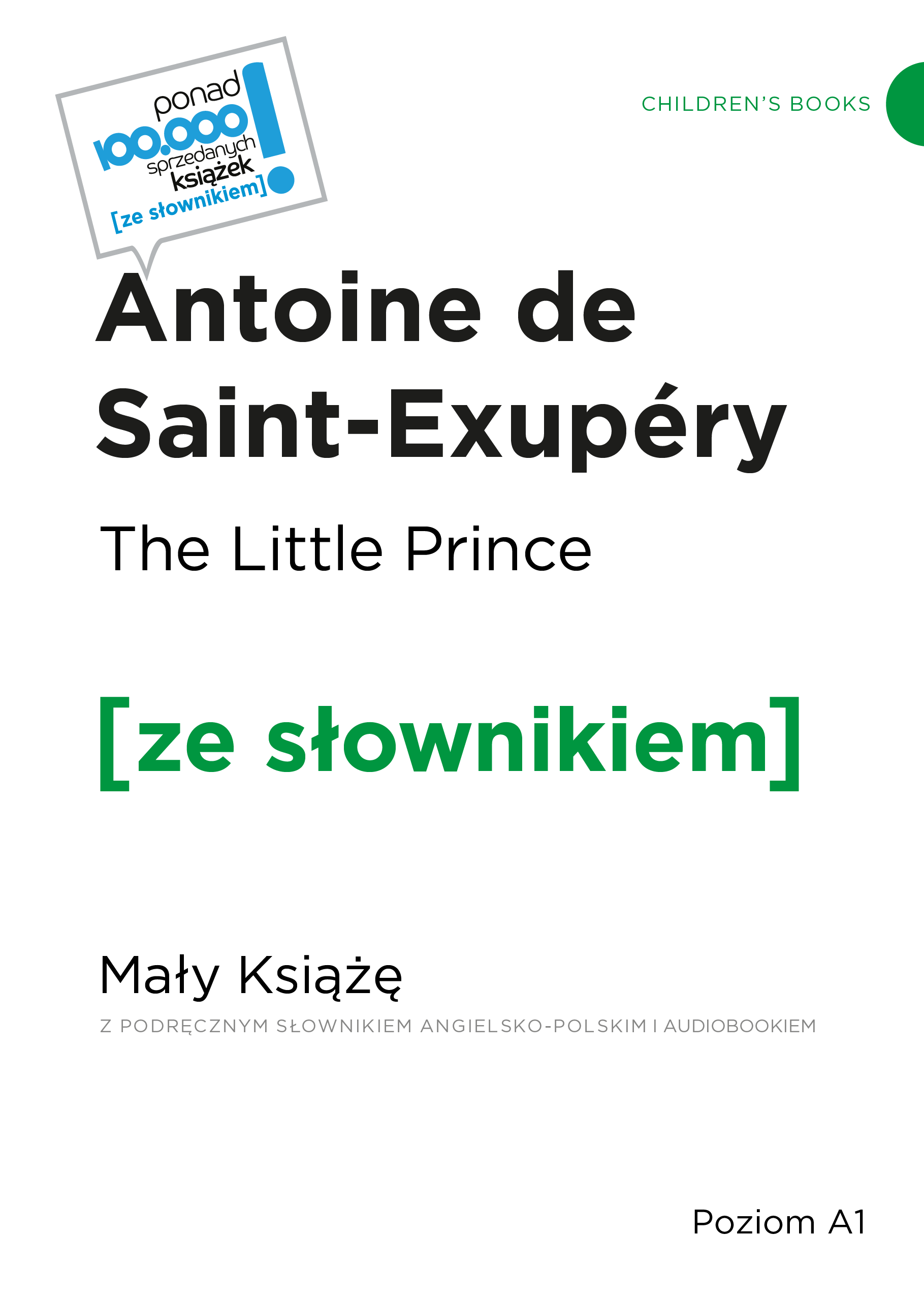 The Little Prince / Mały Książę z podręcznym słownikiem angielsko-polskim i audiobookiem