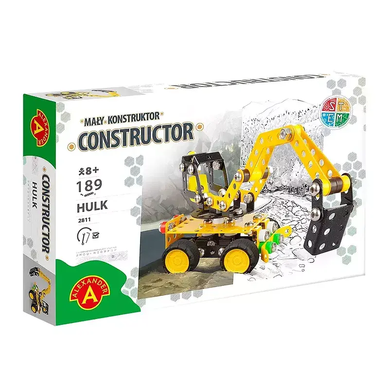 Mały konstruktor hulk 189 elementów