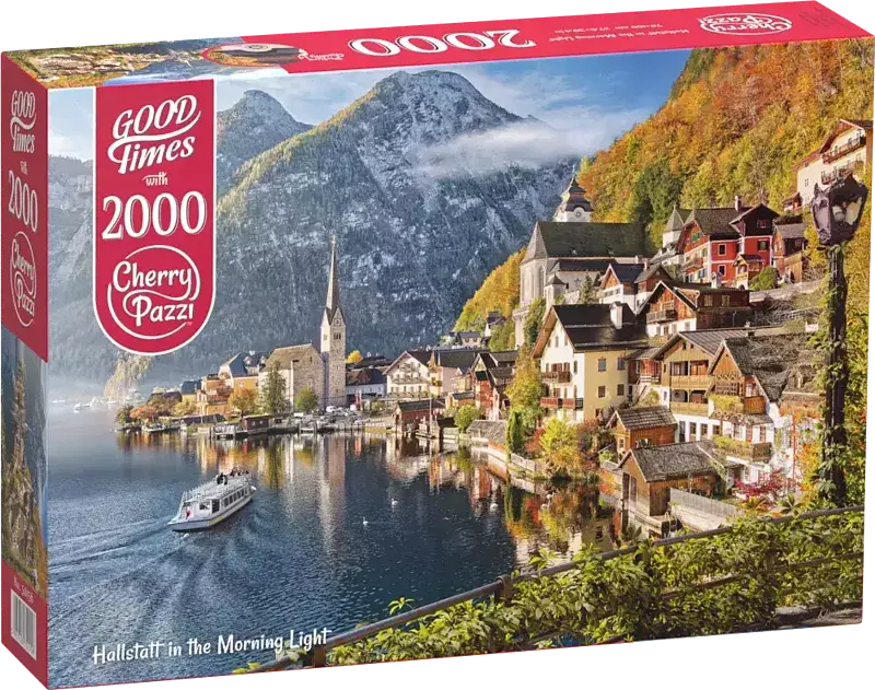 Puzzle 2000 cherrypazzi hallstatt in the morning light 50156