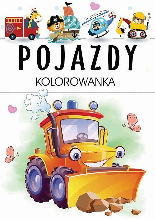 Pojazdy - kolorowanka