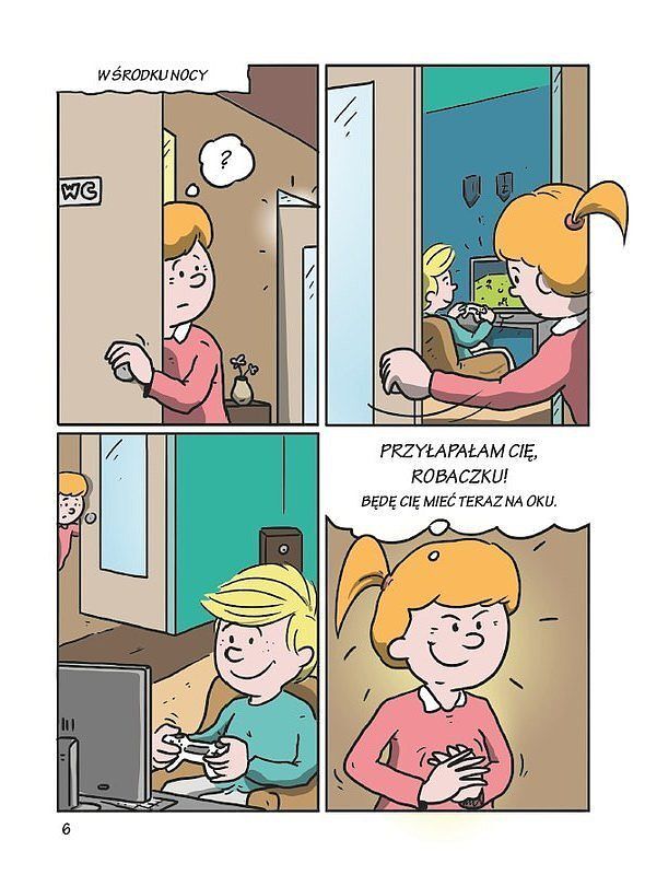 Julka i Filip - 4 - Filip uwielbia gry komputerowe