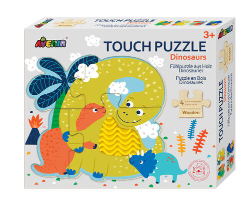 Avenir Puzzle sensoryczne- dinozaury