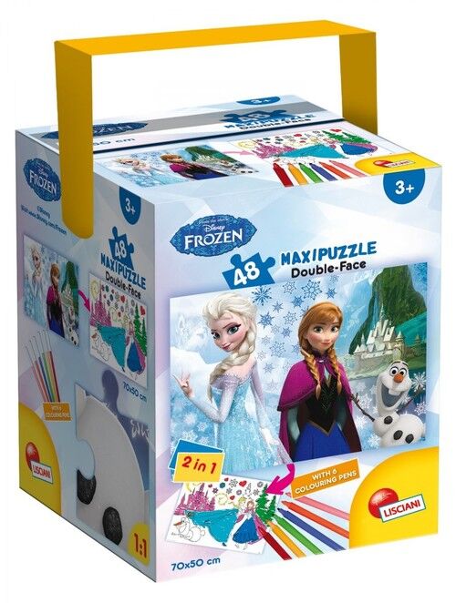 Puzzle w walizce maxi 48 Kraina Lodu