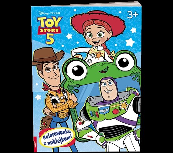Disney Pixar Toy Story 5 Kolorowanka z naklejkami NA-9149