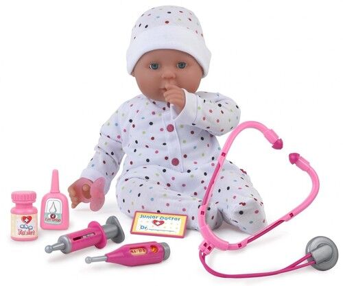 Lalka Bobas Dolly Doctor 46 cm