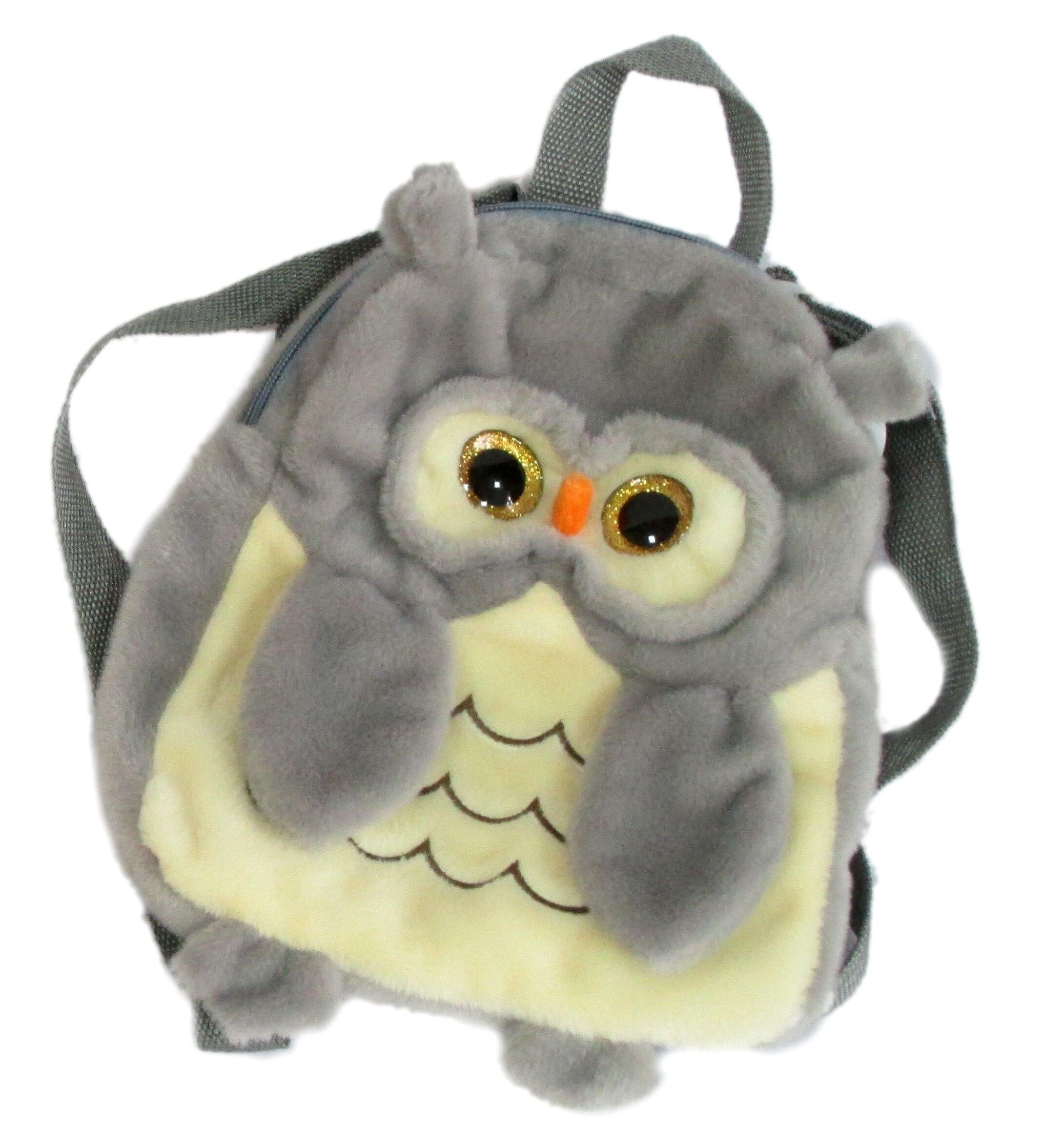 Plecak pluszowy Sowa S1248 1szt.mix
