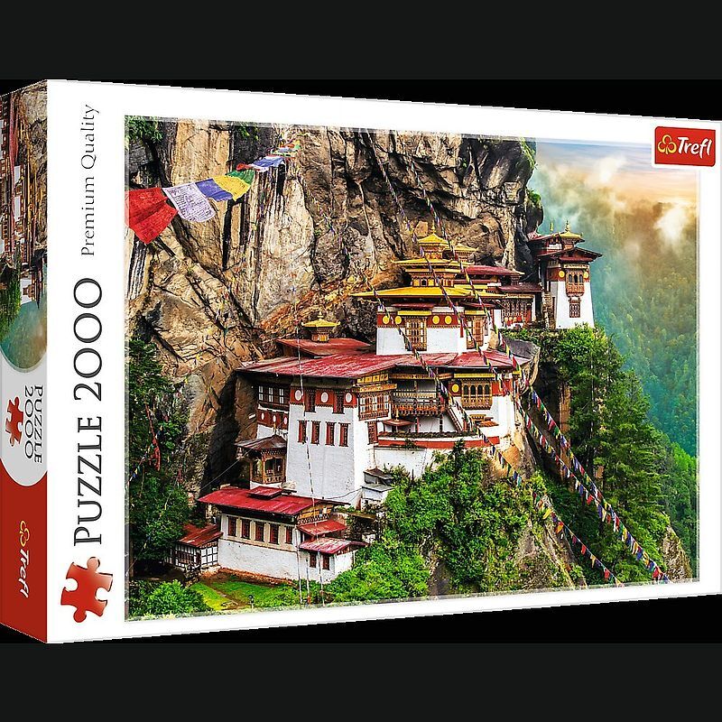 Puzzle 2000 tygrysie gniazdo bhutan 27092