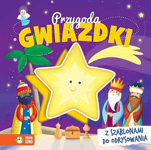Przygoda gwiazdki książka z szablonami