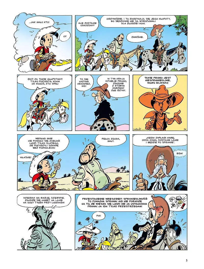 Lucky Luke. Kid Lucky - 05 - Kid i inne dzieciaki