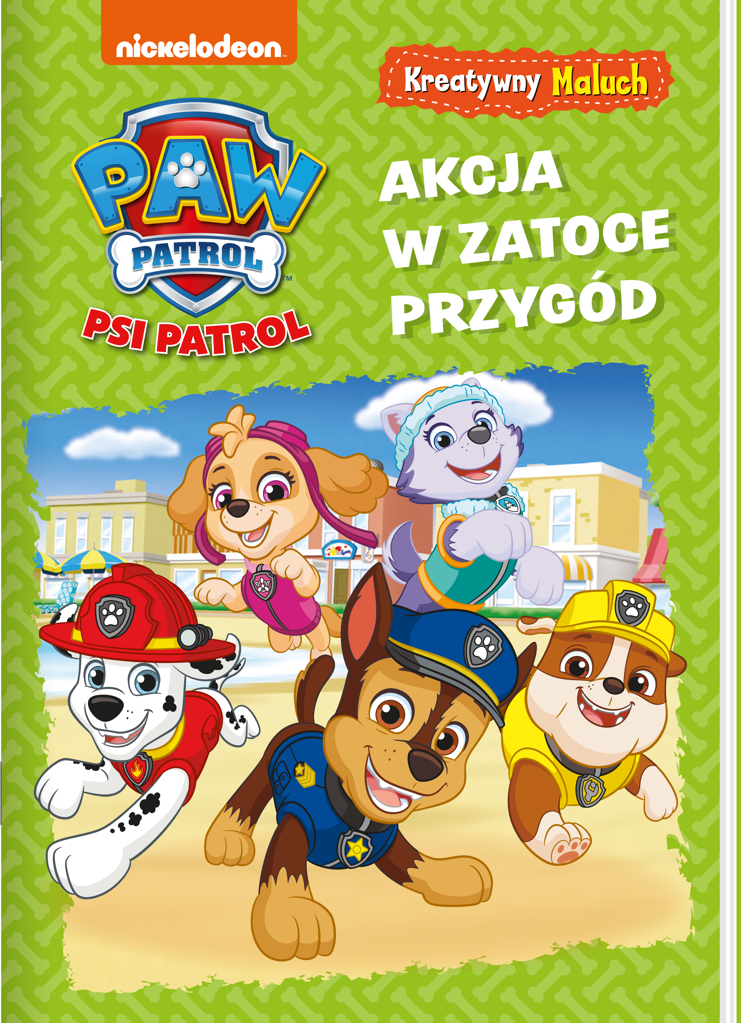 Psi Patrol. Kreatywny maluch. Akcja w Zatoce Przygód