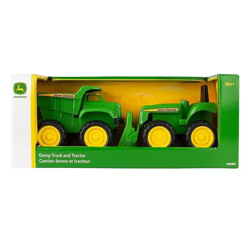 Zestaw john deere wywrotka i traktor 35874