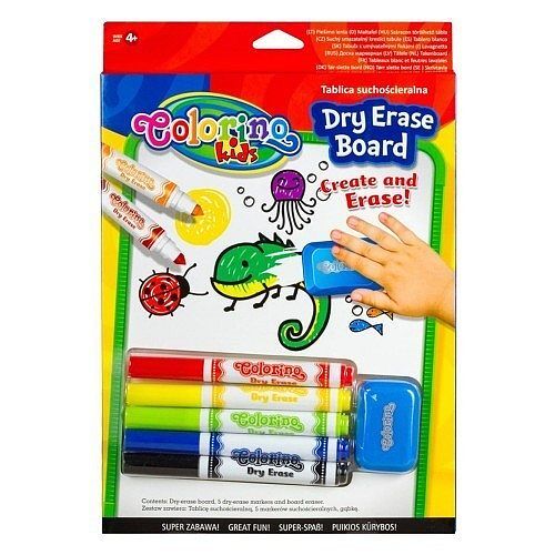 Tablica suchościeralna colorino kids