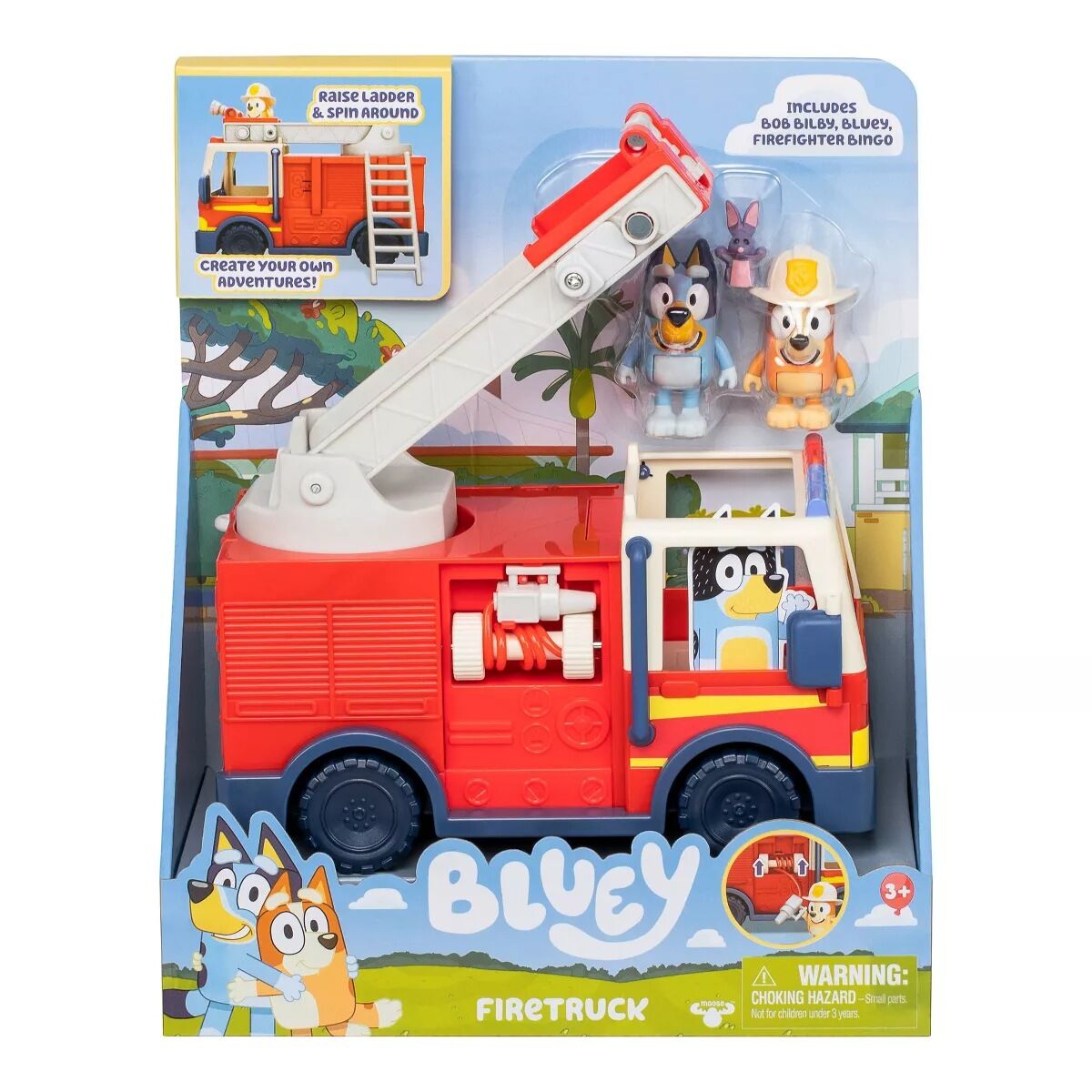 Zestaw Bluey Wóz strażacki BLU17610