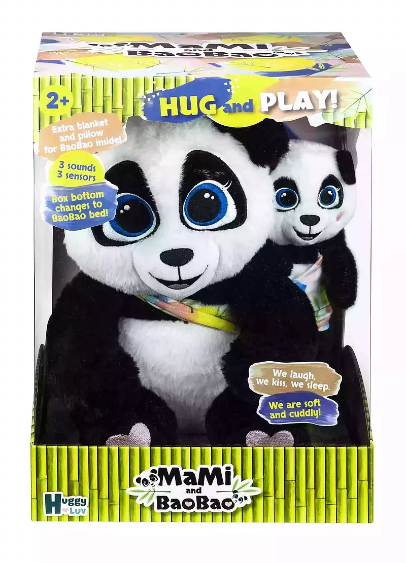 Interaktywna panda mami i maleństwo baobao dko0372