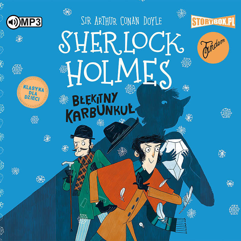 Cd mp3 błękitny karbunkuł. Sherlock holmes. Tom 3