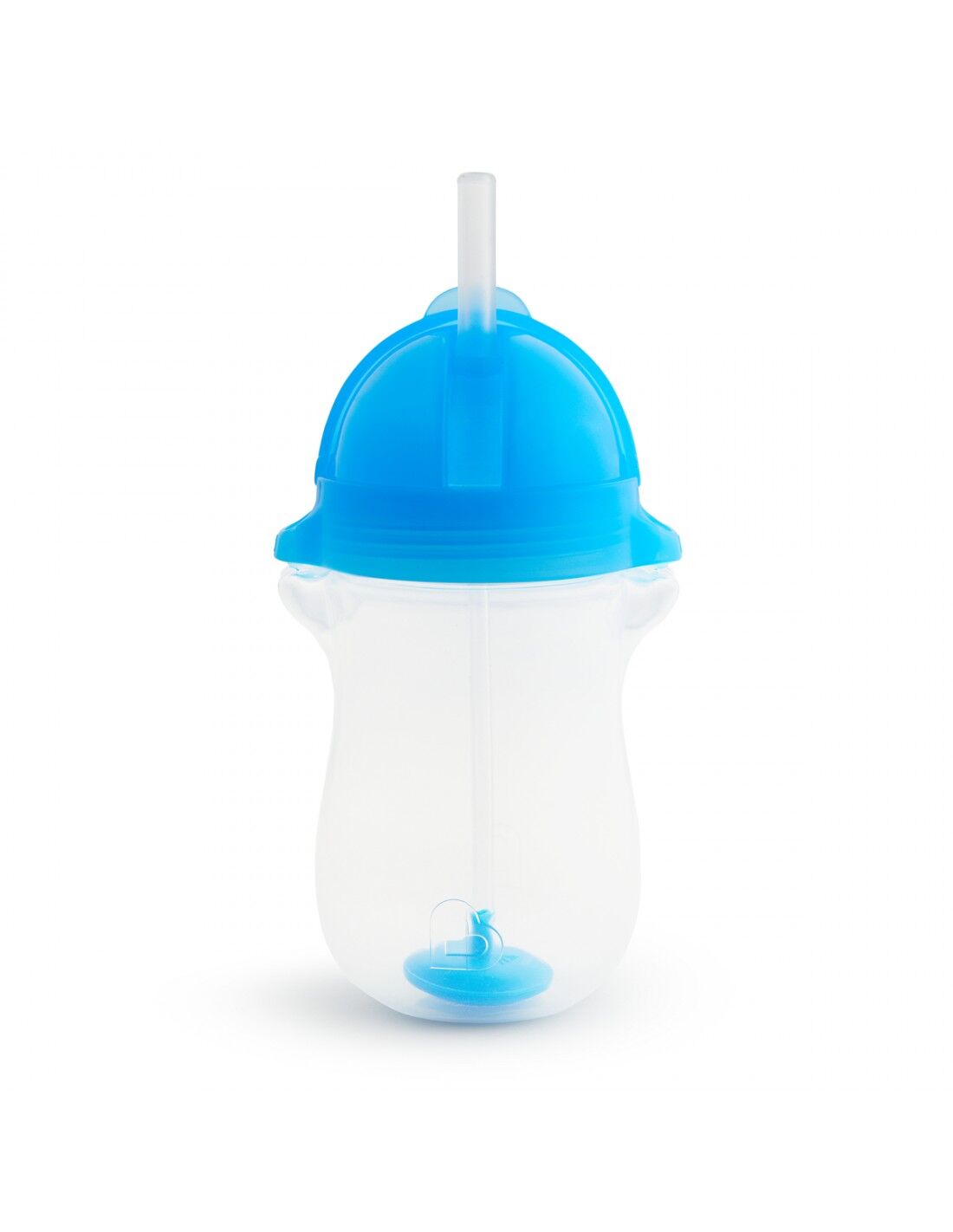 Kubek Munchkin niekapek ze słomką 296ml niebieski
