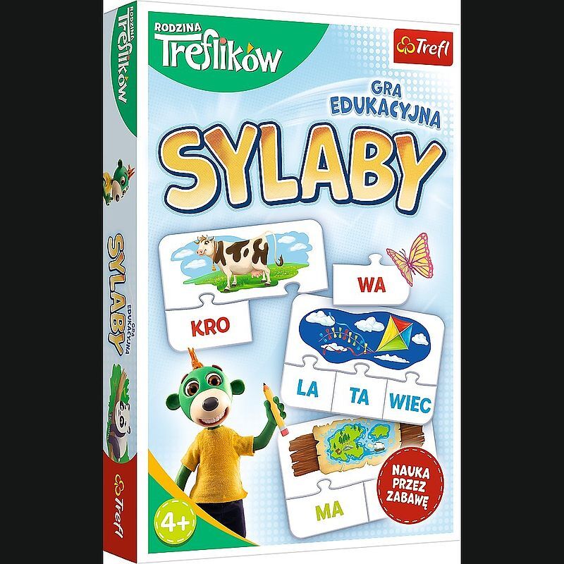 Gra sylaby rodzina treflików 02258
