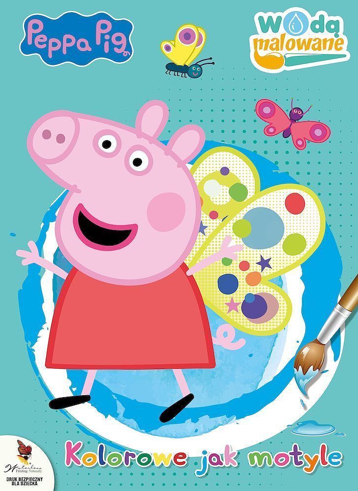 Peppa Pig. Wodą malowane cz. 10