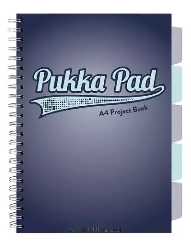 Kołozeszyt pukka pad a4 project book navy granatowy