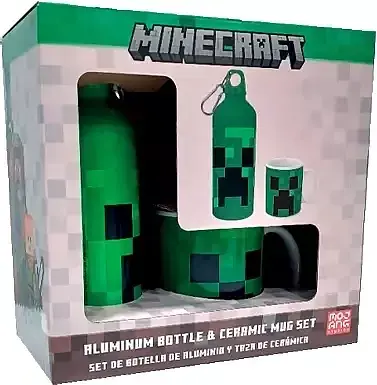 Kubek + butelka 500ml minecraft mc00015