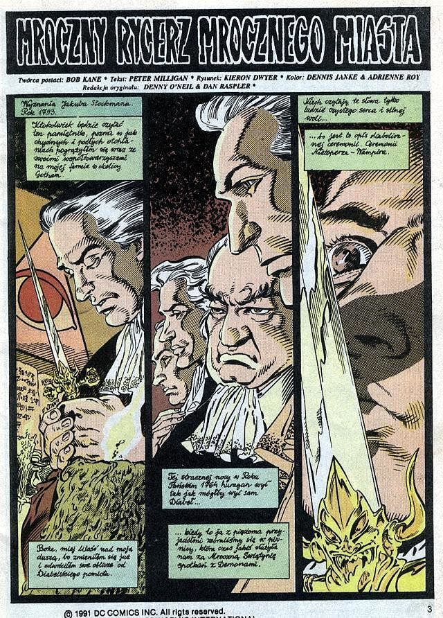 Batman (TM-Semic) - 9 - (8/1991) Mroczny Rycerz mrocznego miasta