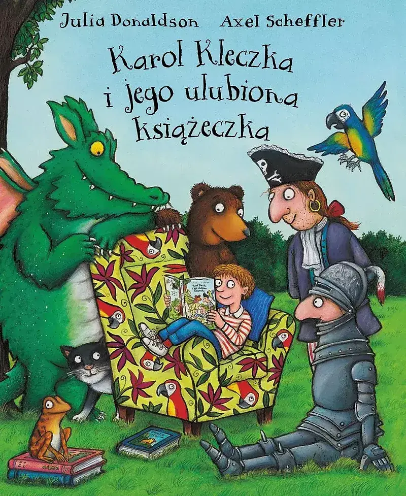 Karol kleczka i jego ulubiona książeczka