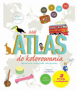 Mój ATLAS do kolorowania