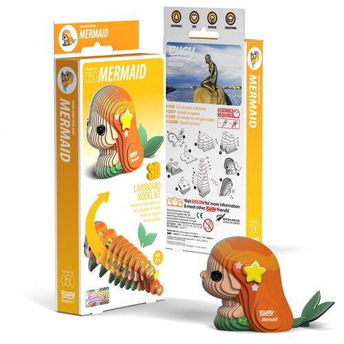 Syrenka Eugy Eko Układanka 3D