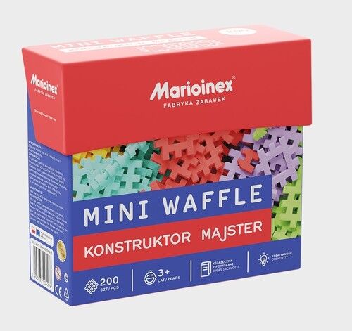 Klocki Mini Waffle Konstruktor Majster 200