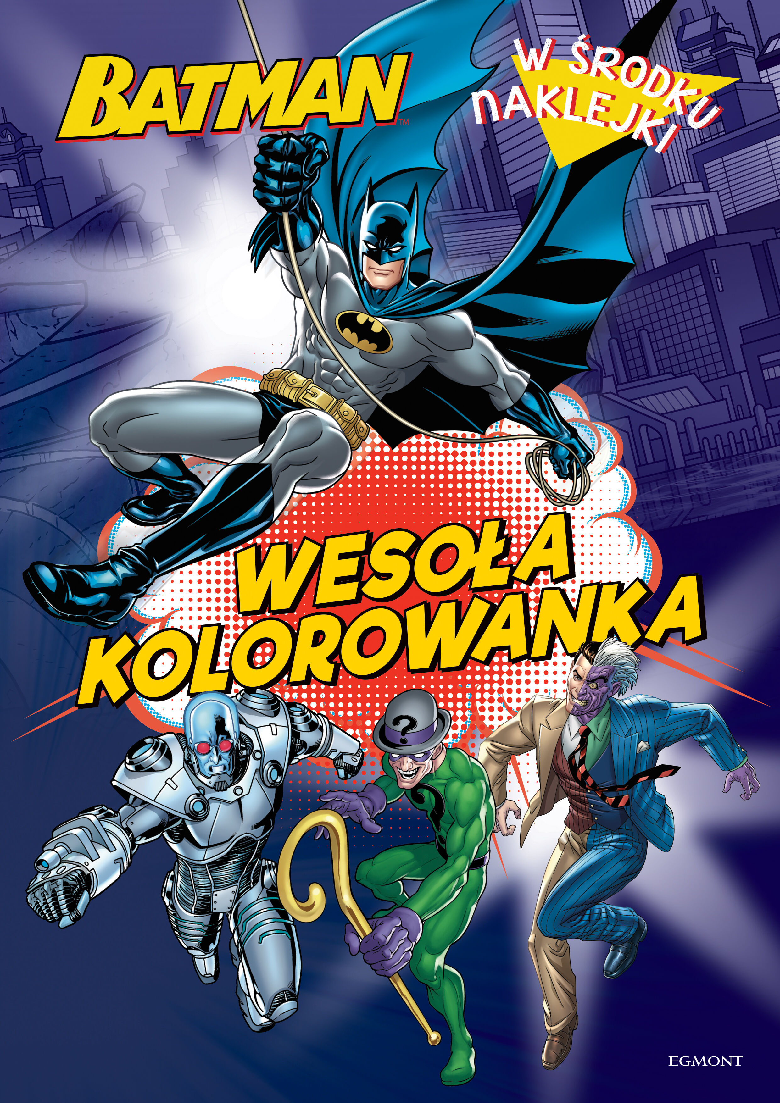 Batman. Wesoła kolorowanka