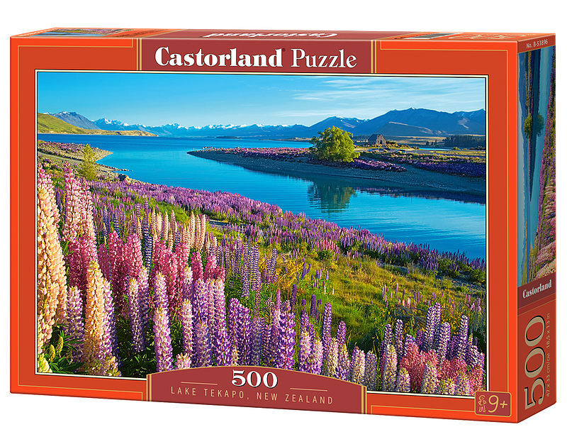 Puzzle 500 lake tekapo new zealand b-53896