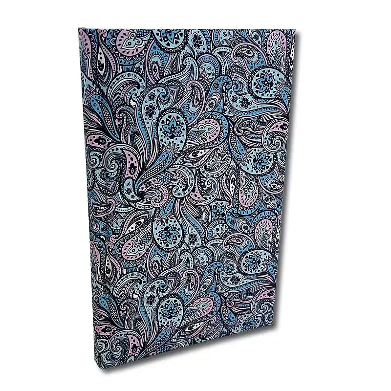 Notes a5 kratka soft touch paisley turkus