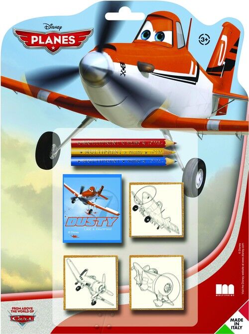 Pieczątki Shaped 3 sztuki Planes