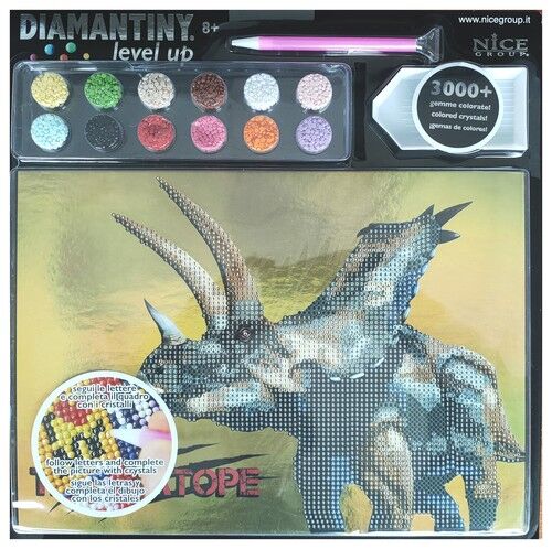Mozaika Diamentowa Triceratops