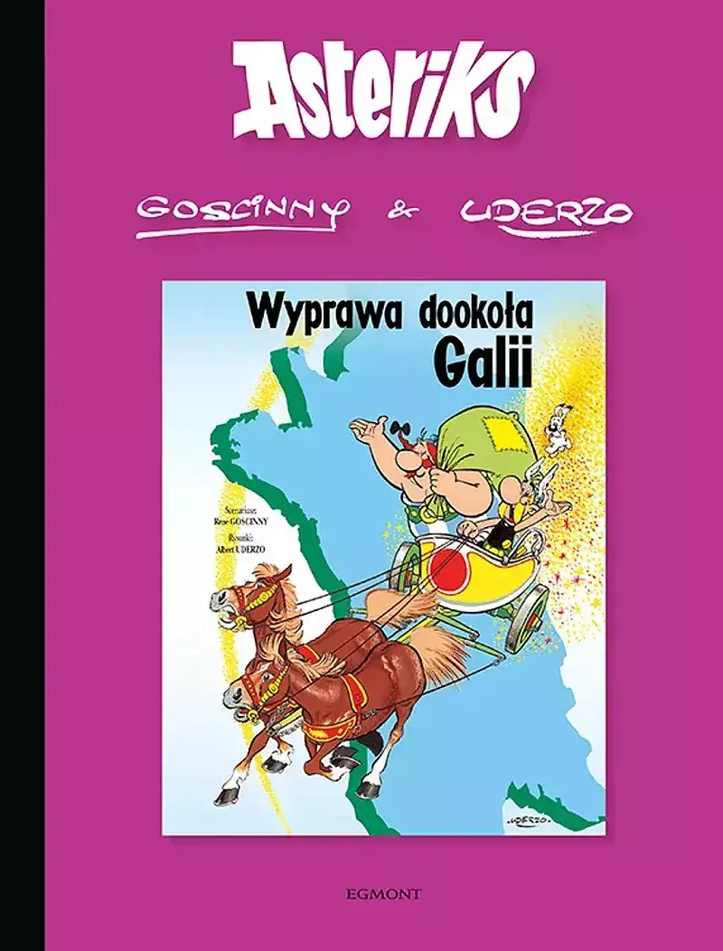 Asteriks - 05 - Wyprawa dookoła Galii (twarda oprawa)