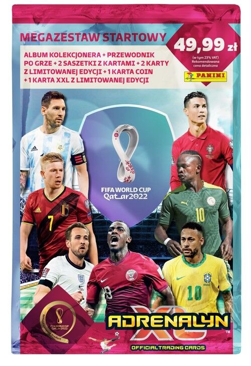 Panini FIFA WORLD CUP 2022 AXL Megazestaw startowy