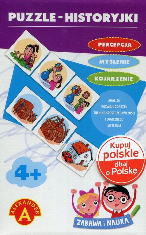 Puzzle Historyjki Zabawa i nauka