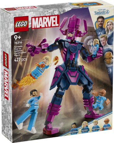 LEGO Super Heroes figurka fantastycznej czwórki kontra Galactus 76316