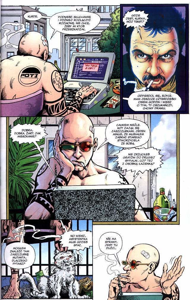 Transmetropolitan - 2 - Żądza życia. Część 1