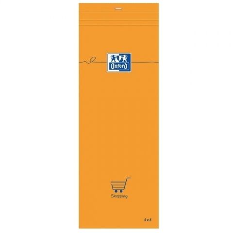 Notatnik Oxford Everyday 80k kratka - lista zakupów (100106276)